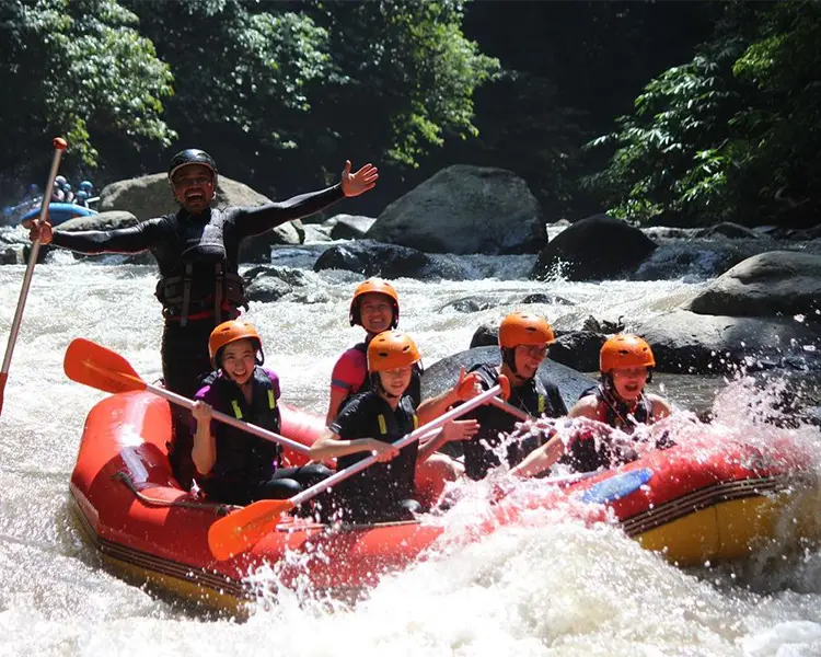 bali ayung rafting